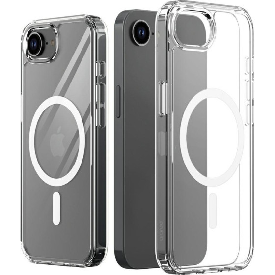 Araree Duple M MagSafe case for iPhone 16e transparent - (AR20-02298A)