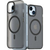 Araree case Aero Frame iPhone 15 / 14 /13 6.1 transparent-black/clear black - (AR20-01828D)