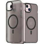 Araree case Aero Frame iPhone 15 Plus /14 Plus 6.7 transparent-black/clear black - (AR20-01840D)