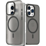 Araree case Aero Frame iPhone 15 Pro Max6.7 transparent-black/clear black - (AR20-01860D)