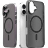 Araree case Aero Frame iPhone 16 6.1transparent-black/clear black - (AR20-02119A)