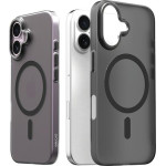 Araree case Aero Frame iPhone 16 6.1transparent-black/clear black - (AR20-02119A)
