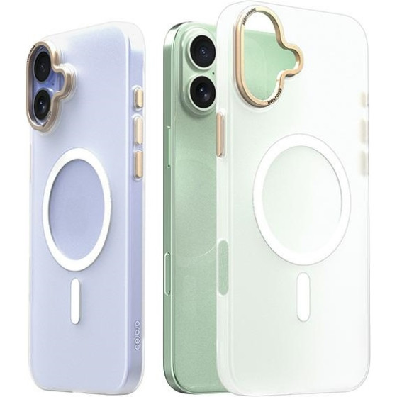 Araree case Aero Frame iPhone 16 6.1transparent-mat/clear matt - (AR20-02119B)