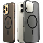 Araree case Aero Frame iPhone 16 Pro Max6.9 transparent-black/clear black - (AR20-02122A)