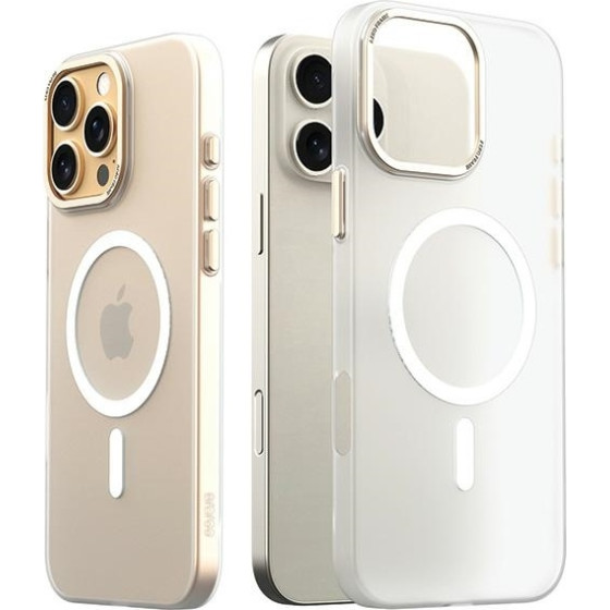 Araree case Aero Frame iPhone 16 Pro Max6.9 transparent-mat/clear matt - (AR20-02122B)