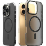 Araree case Aero Frame iPhone 16 Pro6.3 transparent-black/clear black - (AR20-02121A)