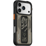 Skinarma case Aegis for iPhone 17 Pro Magnetic Charging + Grip Stand grey - (SK-2025IPP6.3-AEGIS-GRY)