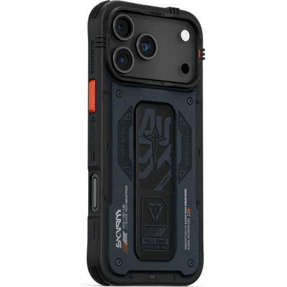 Skinarma case Aegis for iPhone 17 Pro Max Magnetic Charging + Grip Stand navy - (SK-2025IPP6.9-AEGIS-BLU)