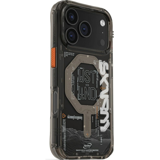 Skinarma Sonix case for iPhone 17 Pro Magnetic Charging stone - (SK-2025IPP6.3-SONIX-STN)