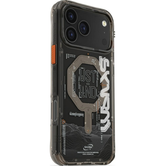 Skinarma Sonix case for iPhone 17 Pro Max Magnetic Charging stone - (SK-2025IPP6.9-SONIX-STN)