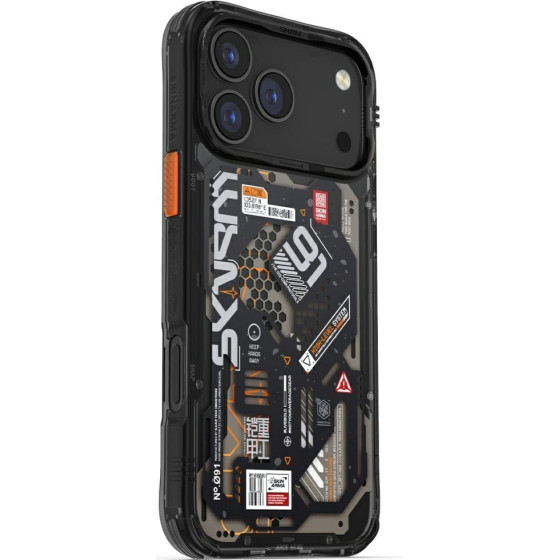 Skinarma Spectra Case for iPhone 17 Pro Max Magnetic Charging Black - (SK-2025IPP6.9-SPTR-BLK)