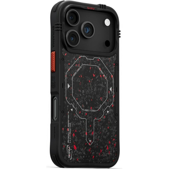 Skinarma Vektor Case for iPhone 17 Pro Magnetic Charging Black - (SK-2025IPP6.3-VTOR-BLK)