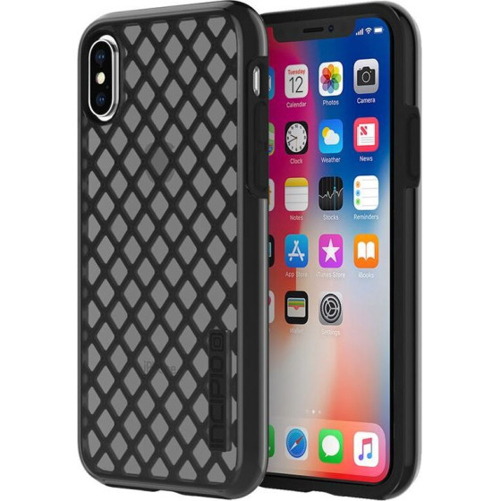 Incipio DualPro Sport - Case for iPhone X (Black/Smoke) - (IPH-1636-BLK)
