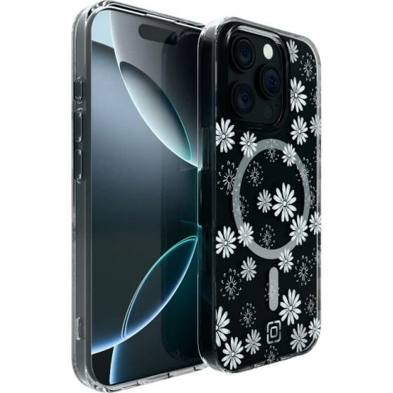 Incipio Forme MagSafe - Case iPhone 16 Pro (Ditzy Floral Silver) - (IPH-2167-DZF)