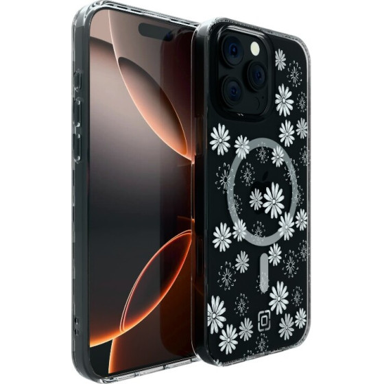 Incipio Forme MagSafe - Case iPhone 16 Pro Max (Ditzy Floral Silver) - (IPH-2169-DZF)
