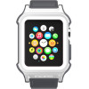 Incipio Octane Band - Armored Band for Apple Watch 38/40/41 mm (White / Gray) - (WBND-016-WHTGRY)