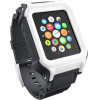 Incipio Octane Band - Armored Band for Apple Watch 38/40/41 mm (White / Gray) - (WBND-016-WHTGRY)