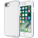 Incipio Performance Series Max iPhone 7 case (white/blue) - (IPH-1490-WBL)