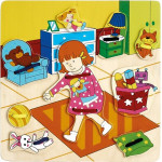 Top Bright - Lace-up girl's room - (1567949)