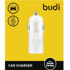 Budi - 1 USB car charger with LED indicator - (BD062)