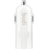 Budi - 1 USB car charger with LED indicator+lightning cable - (BD062L)