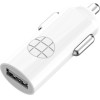 Budi - 1 USB car charger with LED indicator+USB type C cable - (BD062T)
