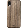 Laut PINNACLE - Case for iPhone XR with natural wood (Walnut) - (LAUT_IP18-M_PI_BR)