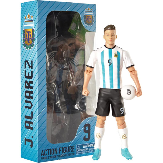 Banbo Toys: Argentina Soccer - Julian Alvarez Action Figure (20cm) (83736)