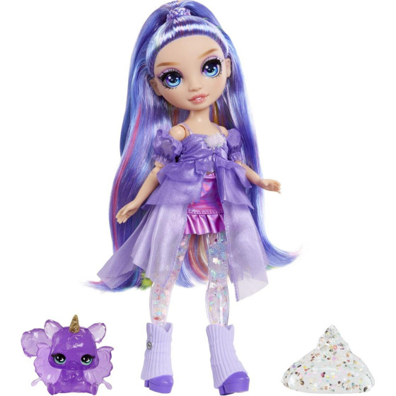 MGA Rainbow High: Shimmers ������ ����� & Slime - Violet (122425)