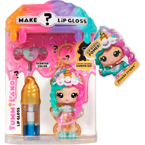 MGA Yummiland: Lip Gloss Doll Series 2- Cotton Candy (Nia Candy Fluff) (546085)