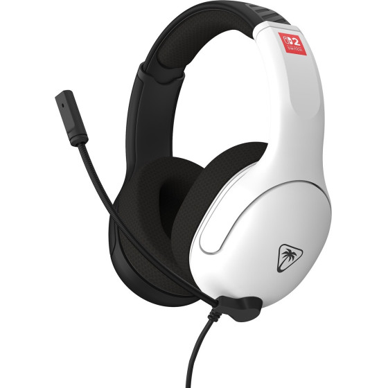 Turtle Beach: Airlite Fit - Wired Gaming Headset [For Switch, Switch 2] - (Color: Black & White)