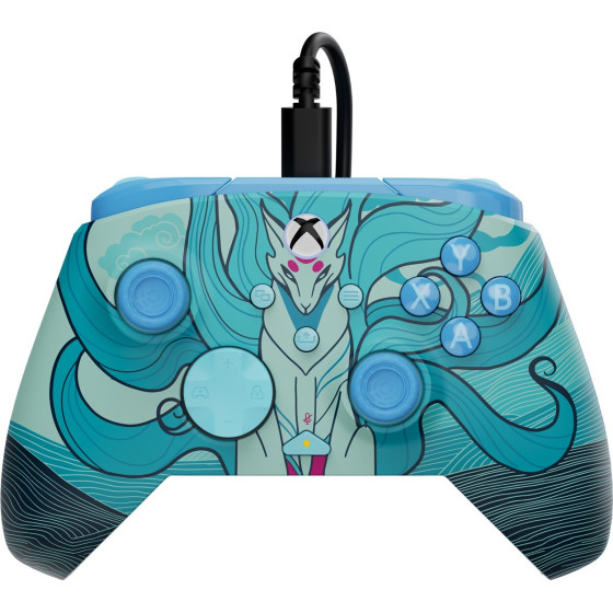 Turtle Beach: Rematch Advanced - Wired Controller [For XBOX, PC] (Color: Blue Kitsune Everglow)