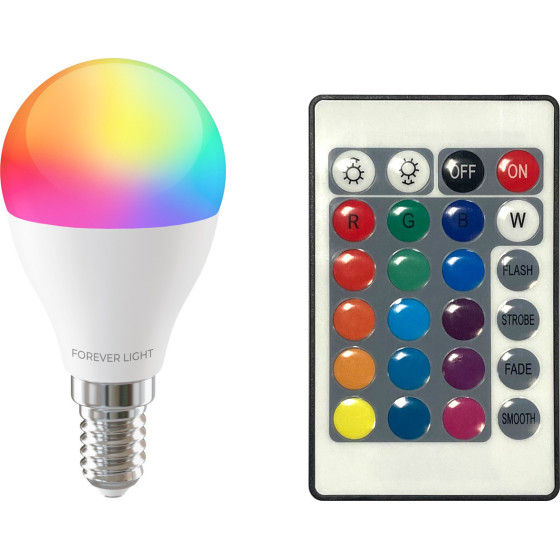 Forever Light Led Bulb Rgb E14 G45 5W 500lm 4000K Class F