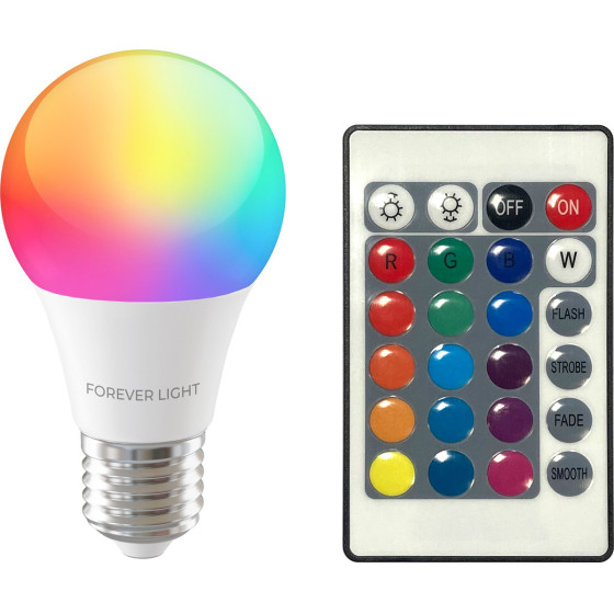 Forever Light Led Bulb Rgb E27 A60 8W 850lm 4000K Class F
