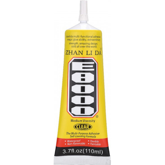 Zhanlida Universal Glue Cellphone Repair E-8000, 110ml, Clear