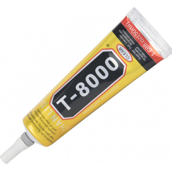 Zhanlida Universal Glue Cellphone Repair T-8000, 50ml, Clear