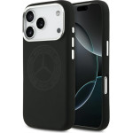 MERCEDES Etui Silicone Vintage Logo Magsafe Do Iphone 17 Pro Czarny - (MEHMP17L25LSOVILK)