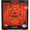 Paladone: Stranger Things 5 - D20 Wall Mountable Led Neon Light (PP14622STVN)