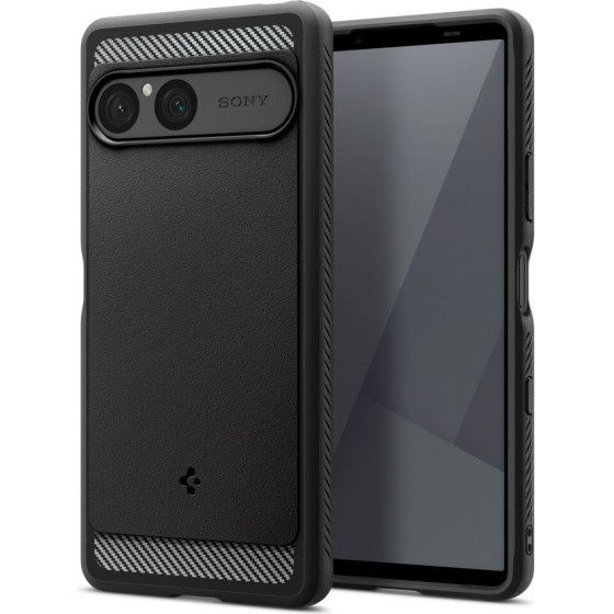 Spigen Rugged Armor Sony Xperia 10 Vii Matte Black - (ACS09592)