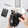 Spigen Snap Zip Magsafe Pouch Black - (AFA09338)