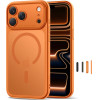 Tech-Protect Magpeak Magsafe Cc Iphone 17 Pro Matte Cosmic ORANGE