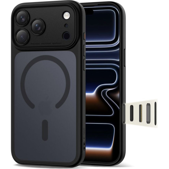 Tech-Protect Magpeak Magsafe Cc Iphone 17 Pro Max Matte BLACK