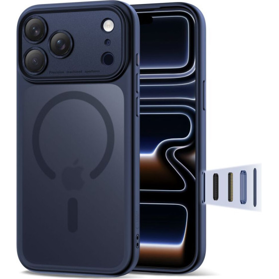 Tech-Protect Magpeak Magsafe Cc Iphone 17 Pro Max Matte Deep BLUE