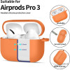 Tech-Protect Silicone Hook Apple Airpods Pro 3 Cosmic ORANGE