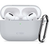 Tech-Protect Silicone Hook Apple Airpods Pro 3 Crayon GREY
