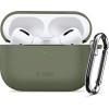 Tech-Protect Silicone Hook Apple Airpods Pro 3 Olive GREEN