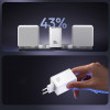 Baseus Enerfill FE11 2 x USB-C / USB-A 100W Wall Charger - White - (P10182102213-00)