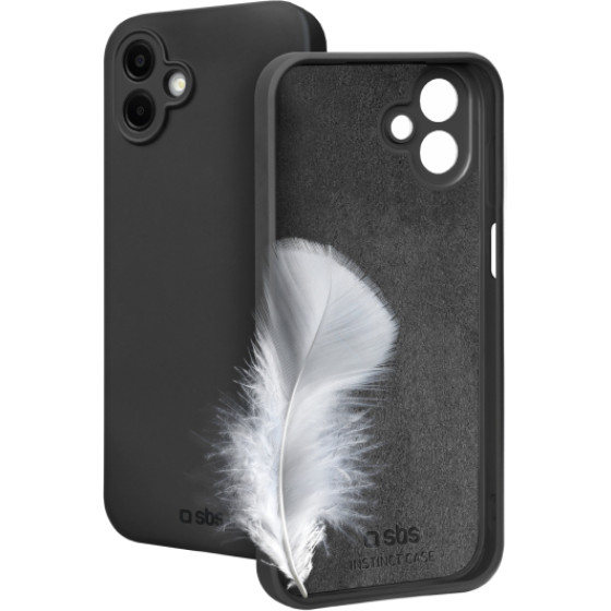 SBS Instict Cover Samsung A07 Black Backcover - (INSTSAA07K)