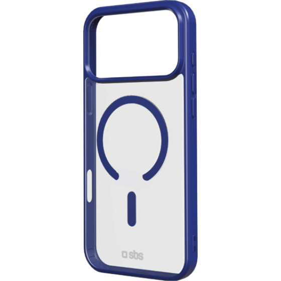 SBS Mag Frame Iphone 17 Pro Max Blue Backcover - (2MAGCOLIP1769B)