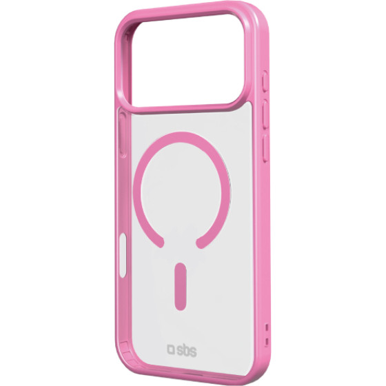 SBS Mag Frame Iphone 17 Pro Max Pink Backcover - (2MAGCOLIP1769P)